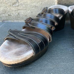 Romika Bronze Leather Sandal